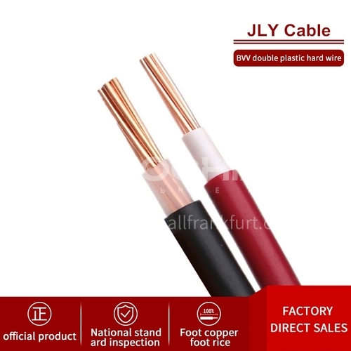 10mm² BVV Single Copper Core Double PVC Insulated Cable, machinery and equipment, flame retardant wire and cable